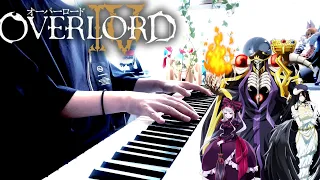 【オーバーロードIV】O×T『HOLLOW HUNGER』ピアノで弾いてみた‼︎【耳コピ】Overlord Season4 op （piano cover）