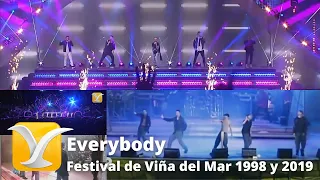 Backstreet Boys - Everybody - Festival de Viña del Mar 1998 y 2019