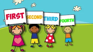 Ordinal Numbers Song 1