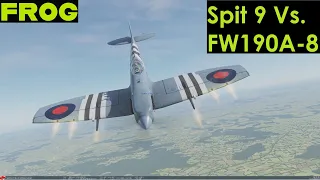 Spitfire Mk.9 CW Vs FW190A-8 (DCS Normandy)