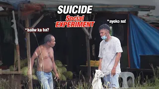 Magpapakamatay Ako Social Experiment | Pipigilan nya ba ko?