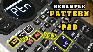 SP-404 MKII Resample Pattern To Pad...BOSS LEVEL