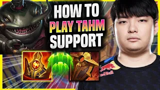 LEARN HOW TO PLAY TAHM KENCH SUPPORT LIKE A PRO! - DRX Beryl Plays Tahm Kench Support vs Renata! |