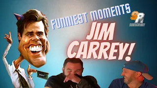 JIM CARREY FUNNIEST MOMENTS | SHOULD'VE BEEN A TRY NOT TO LAUGH! | Sizzle Rock