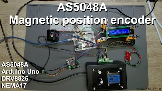 AS5048A 14-bit magnetic position encoder