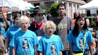 "One Day More" Flash Mob - Kids Singing Les Miserables - La Canada, California