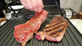 Simple Steak Recipe. Electric Grill