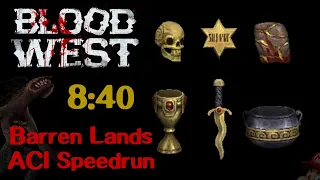 [World Record] Blood West - Scenario 1 (Canyon) All Cursed Items Speedrun (8:40)