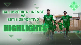 Resumen del partido Balompédica Linense-Betis Deportivo (1-1) | CANTERA