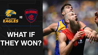 What If Melbourne Won the 2018 AFL Preliminary Final?