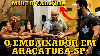 Gusttavo Lima ATENDE fãs na rua em Araçatuba e faz SHOWZAÇO inesquecível (Melhores momentos)