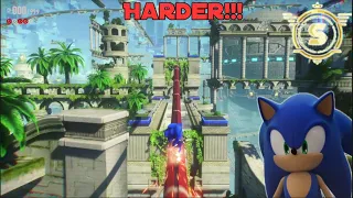 Sonic Frontiers Cyberspace Levels but Harder S-Ranks! (Mod Showcase)