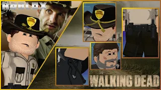 Roblox The Walking Dead - Rick Grimes Roblox Outfit Tutorial