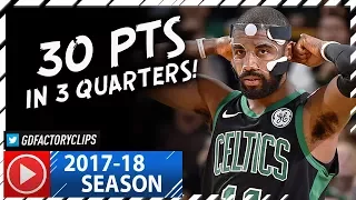 Masked Kyrie Irving Full Highlights vs Magic (2017.11.24) - 30 Pts in 3 Quarters!