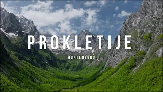 Prokletije, Grebaje Valley - Montenegro, FPV+DJI drone film 4K