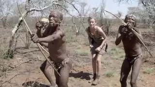 THE MODEL AND THE BUSHMEN - Behind the Scenes