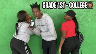 WHAT GRADE YOUR BUTT IN?😂🍑 | HIGHSCHOOL EDITION