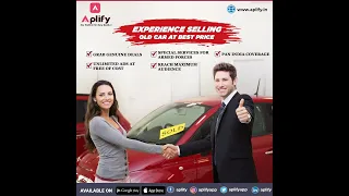 Sell your Used Car Quickly, Conveniently and Easily with Aplify!