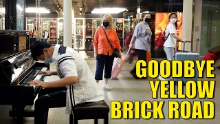 Turning Heads with Elton John Goodbye Yellow Brick Road in Public | Cole Lam 14 Years Old