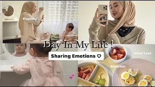A Day In My Life as a Mommy ! sharing EMOTIONS & thoughts♡ | Morning Routine | what I eat and more