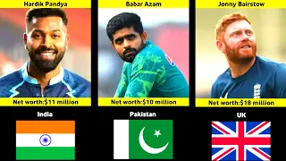 Top 10 Richest Cricket Players in the World 2024