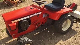 1974 Allis Chalmers 716H tractor & tiller