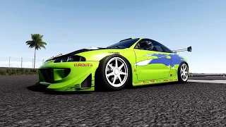 Fast & Furious Remake: Eclipse Spinout Scene Reimagined! | Assetto Corsa