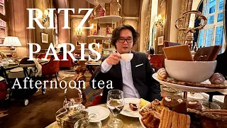 Afternoon Tea at the Ritz Hotel in Paris, France