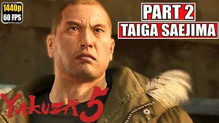 Yakuza 5 Remastered Gameplay Walkthrough [Full Game PC - Taiga Saejima (Part 2) All Chapters] No Com