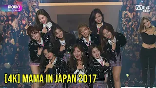 [ 4K LIVE ] TWICE - Dancing Like Twice + TT + Signal + Likey [ 171129 Mnet 2017 MAMA in Japan ]