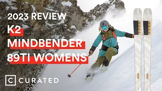 2023 K2 Mindbender 89Ti Womens Ski Review (2024 Same Tech; Different Graphic) | Curated
