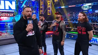 Roman Reigns manda mensaje a John Cena y Kevin Owens - WWE SmackDown Español Latino: 23/12/2022