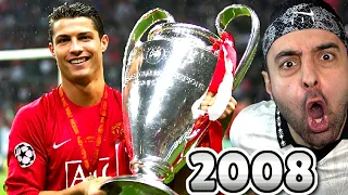 RONALDO LU MANCHESTER UNİTED ZAFERE GİDEN YOL 2008 ŞAMPİYONLAR LİGİ !