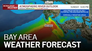 Bay Area Forecast: Rain & Wind On the Way