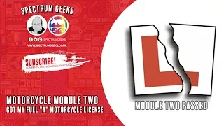 Passed my Motorcycle Mod 2 Test - Now hold full category A License