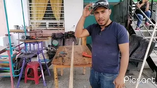 COMO PERFORAR VARAS DE MADERA PARA ALGODON DE AZUCAR.