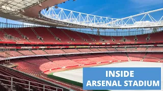 Arsenal Stadium Tour . The Emirates Stadium