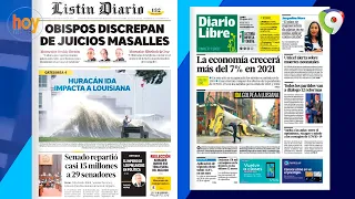 Titulares Prensa Dominicana lunes 30AGO | Hoy Mismo