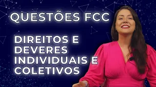 Questões FCC - Artigo 5º | Direito Constitucional | Adriane Fauth