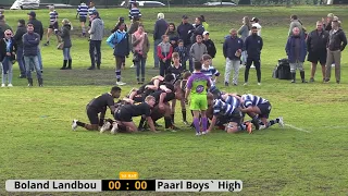 Boland Landbou vs Paarl Boys` High o14A 2023-07-22