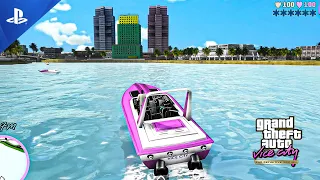 GTA Vice City (PS5) Remastered Gameplay - GTA Trilogy The Definitive Edition (4K HDR 60FPS)