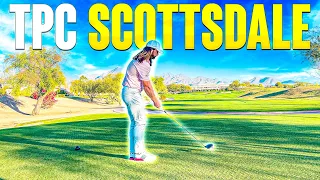 World Long Drive Champion Plays TPC SCOTTSDALE!