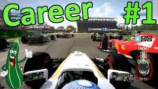 F1 2013 HRT Career Mode: Cucumber Challenge #1: Australian Grand Prix