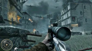 Call of Duty World at War - Vendetta Sniper Mission Gameplay - Difficulty "Veteran"