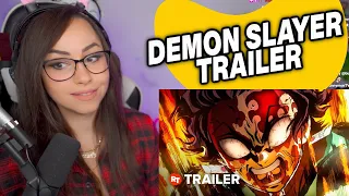 Demon Slayer: Kimetsu no Yaiba -To the Swordsmith Village Trailer | Bunnymon REACTS