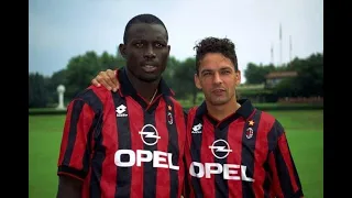 Roberto Baggio & Weah vs Hellas Verona | 1996 Serie A | 1 Goal | All Touches & Actions