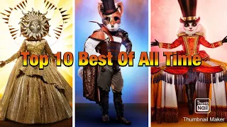 Top 10 Best Contestants Of All Time | The Masked Singer (All Seasons)