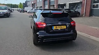 MERCEDES W176 A45 AMG EXHAUST SOUND SYSTEM SPORTUITLAAT UITLAAT www.maxiperformance.nl