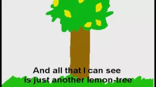 LEMON TREE - Fool's Garden with LYRICS!