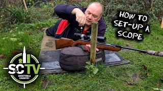 S&C TV | Gary Chillingworth | How to mount and set-up a scope on an air rifle